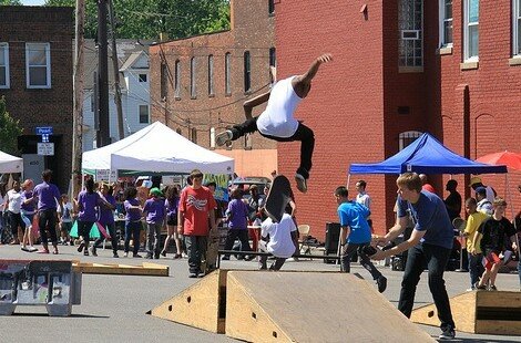 Skate park Old Brooklyn is connected to ACTION!